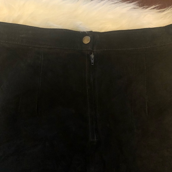 Vintage PRIMA DONNA Real Suede skirt - Picture 6 of 12